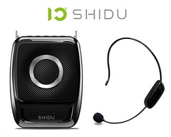 Mic + Loa trợ giảng SHIDU S92 + 3 Mic (mic ko dây, mic có dây, mic cúc áo)